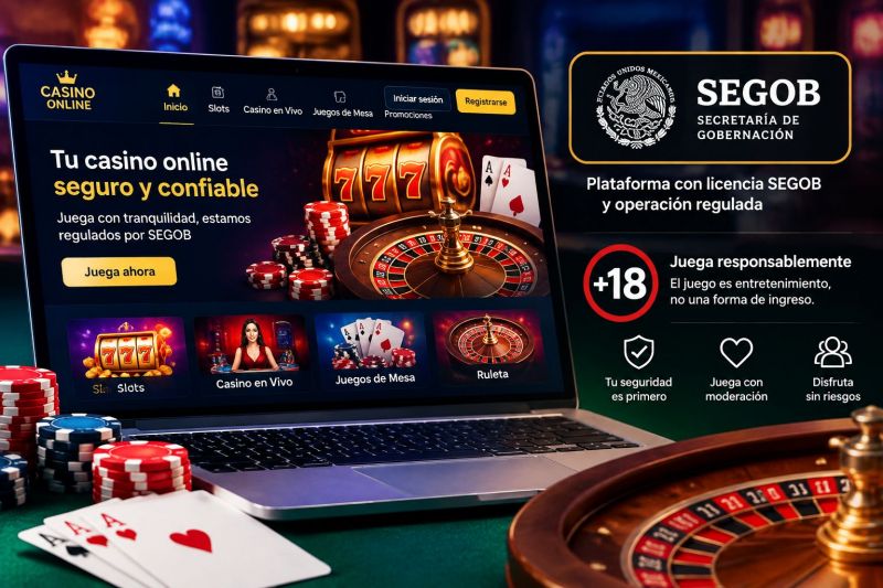 jugadora con escote en el casino